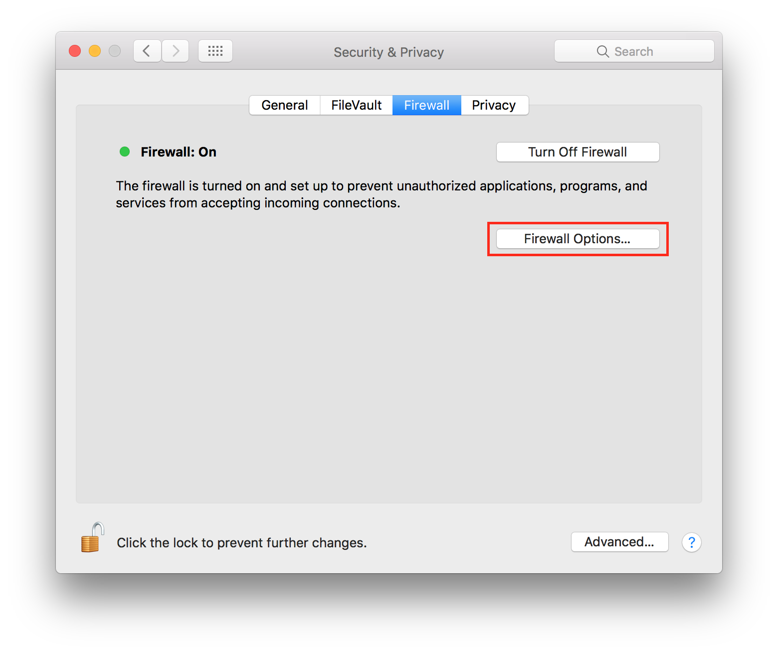 How to remediate stealth mode check